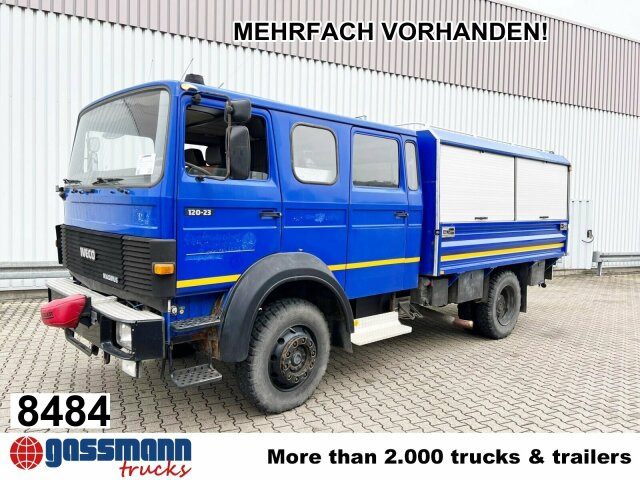 Iveco 120-23 AW 4x4 Doka, V8-Motor, Gerätewagen, - Zjarrfikëse: foto 1 Iveco 120-23 AW 4x4 Doka, V8-Motor, Gerätewagen, - Zjarrfikëse: foto 1