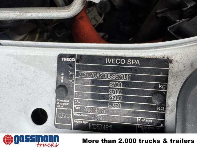 Kamion vetëngarkues Iveco Daily 70C14D 4x2 Doka, EEV, City-Abroller: foto 6 Kamion vetëngarkues Iveco Daily 70C14D 4x2 Doka, EEV, City-Abroller: foto 6