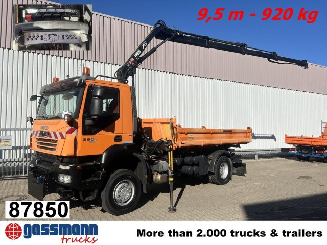 Iveco Trakker AD190T36WP 4x4, Widi-Platte, - Kamion vetëshkarkues, Kamion me vinç: foto 1 Iveco Trakker AD190T36WP 4x4, Widi-Platte, - Kamion vetëshkarkues, Kamion me vinç: foto 1