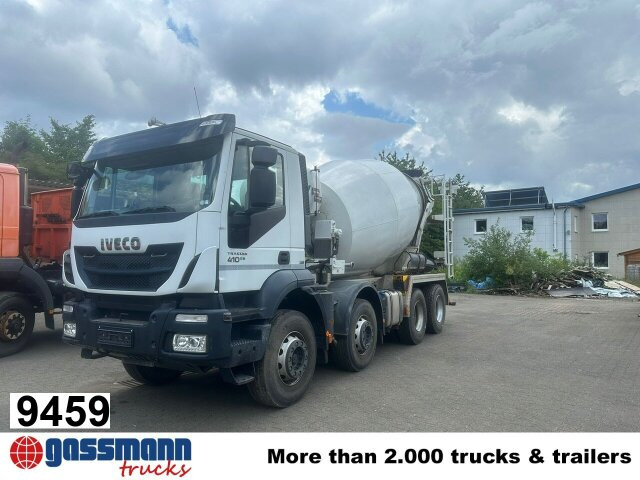 Iveco Trakker AD340T41B 8x4, Betonmischer Stetter ca. - Autobetoniere: foto 1 Iveco Trakker AD340T41B 8x4, Betonmischer Stetter ca. - Autobetoniere: foto 1