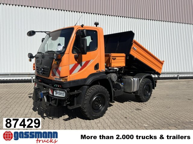 Unimog U 20 U405/70 4x4, Kipper, Winterdienstplatte - Kamioncine: foto 1 Unimog U 20 U405/70 4x4, Kipper, Winterdienstplatte - Kamioncine: foto 1
