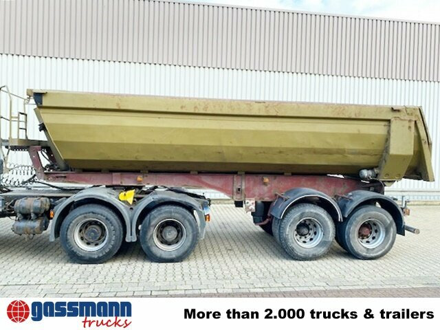 Kempf SKM 32/2 Stahlmulde ca. 24m³, Liftachse, - Gjysmë rimorkio vetëshkarkuese: foto 5 Kempf SKM 32/2 Stahlmulde ca. 24m³, Liftachse, - Gjysmë rimorkio vetëshkarkuese: foto 5