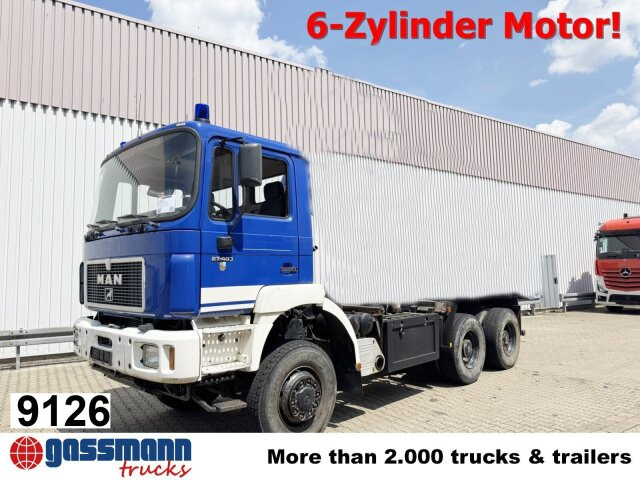 MAN 27.403 6x6 BB, EX-THW - Kamion kabinë-shasi: foto 1 MAN 27.403 6x6 BB, EX-THW - Kamion kabinë-shasi: foto 1