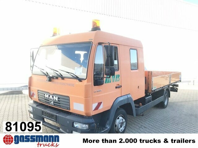 MAN LE 8.185 LC Doka 4x2 BB, 2x AHK - Kamion me karroceri të hapur: foto 1 MAN LE 8.185 LC Doka 4x2 BB, 2x AHK - Kamion me karroceri të hapur: foto 1