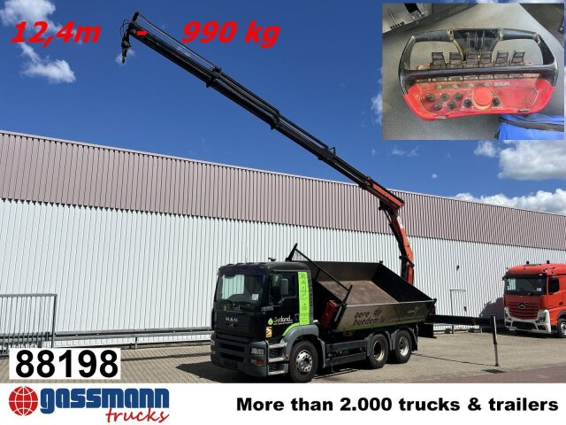 MAN TGA 26.363 6x4 BB, PK 16502 C Kran, absattelbar, - Kamion vetëshkarkues, Kamion me vinç: foto 1 MAN TGA 26.363 6x4 BB, PK 16502 C Kran, absattelbar, - Kamion vetëshkarkues, Kamion me vinç: foto 1