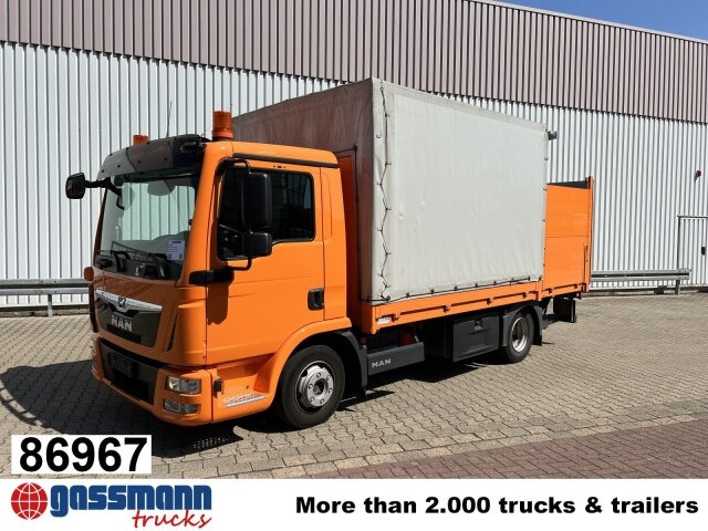 MAN TGL 7.180 4X2 BL mit LBW BÄR - Kamion me karroceri të hapur: foto 1 MAN TGL 7.180 4X2 BL mit LBW BÄR - Kamion me karroceri të hapur: foto 1