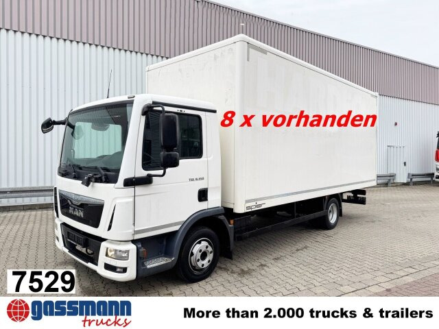 MAN TGL 8.150/180 4x2 BL, Möbelkoffer mit Rolltor - Kamion vagonetë: foto 1 MAN TGL 8.150/180 4x2 BL, Möbelkoffer mit Rolltor - Kamion vagonetë: foto 1