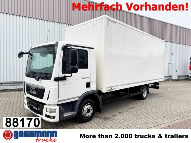 MAN TGL 8.150 4x2 BL, Möbelkoffer mit Rolltor - Kamion vagonetë: foto 1 MAN TGL 8.150 4x2 BL, Möbelkoffer mit Rolltor - Kamion vagonetë: foto 1