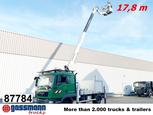 MAN TGL 8.180 4X2 BB, EEV, Blumenbecker - Platformë ajrore e montuar në kamion: foto 1 MAN TGL 8.180 4X2 BB, EEV, Blumenbecker - Platformë ajrore e montuar në kamion: foto 1