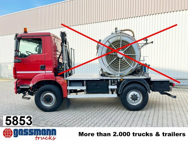 MAN TGM 13.250/340 4X4BL, Einzelbereifung, 2x - Kamion kabinë-shasi, Kamion me vinç: foto 1 MAN TGM 13.250/340 4X4BL, Einzelbereifung, 2x - Kamion kabinë-shasi, Kamion me vinç: foto 1