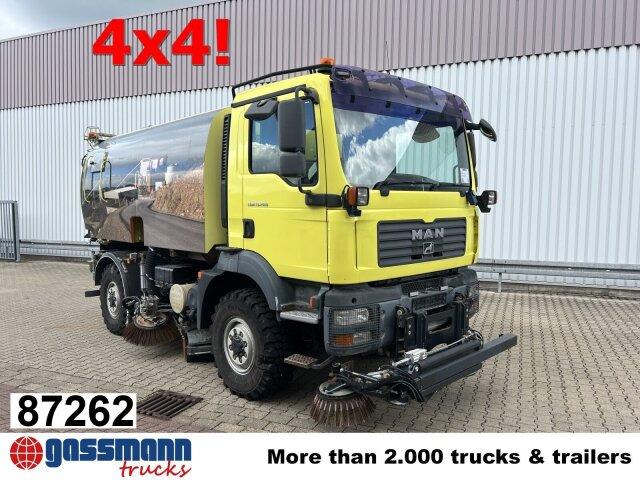 MAN TGM 13.280 4X4 BL, Kehhrmaschine Nothelfer Kobit - Makinë fshirëse për rrugët: foto 1 MAN TGM 13.280 4X4 BL, Kehhrmaschine Nothelfer Kobit - Makinë fshirëse për rrugët: foto 1