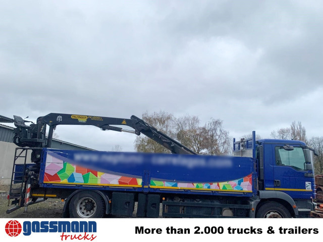 MAN TGM 18.290 4x2 BL, Heckkran Palfinger PK12001L, - Kamion me karroceri të hapur, Kamion me vinç: foto 3 MAN TGM 18.290 4x2 BL, Heckkran Palfinger PK12001L, - Kamion me karroceri të hapur, Kamion me vinç: foto 3