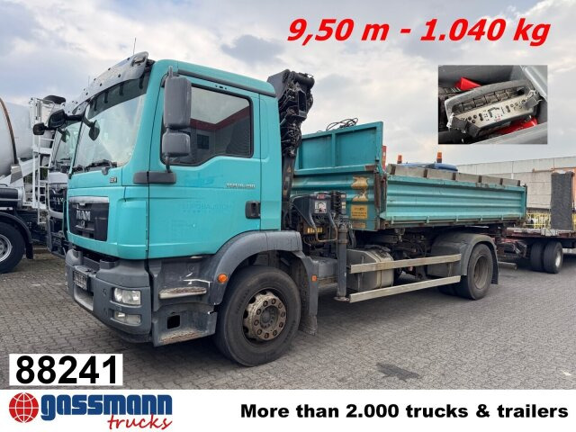 MAN TGM 18.290 4x2 LL, EEV, Kran Hiab XS 111 ES-3 - Kamion vetëshkarkues, Kamion me vinç: foto 1 MAN TGM 18.290 4x2 LL, EEV, Kran Hiab XS 111 ES-3 - Kamion vetëshkarkues, Kamion me vinç: foto 1