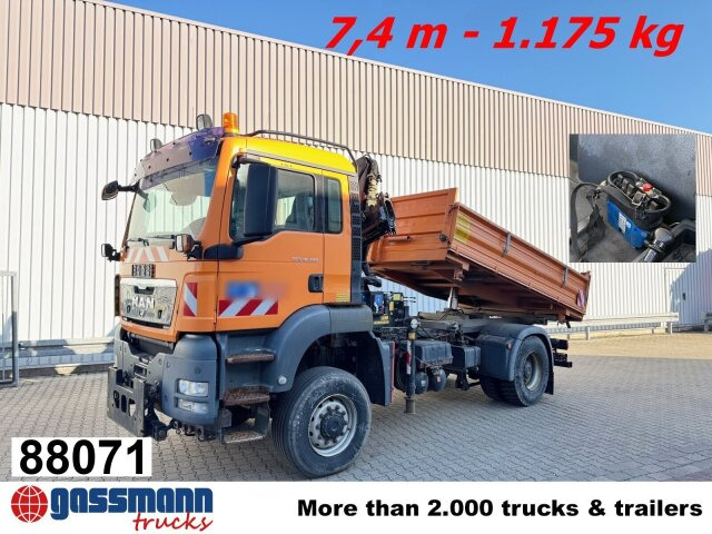 MAN TGS 18.320 4x4 BL, Wechselsystem, - Kamion vetëshkarkues, Kamion me vinç: foto 1 MAN TGS 18.320 4x4 BL, Wechselsystem, - Kamion vetëshkarkues, Kamion me vinç: foto 1