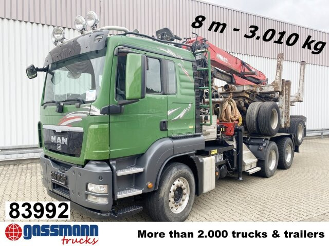MAN TGS 26.480 6x4 BB, Intarder, Kran Epsilon - Kamion për transport druri, Kamion me vinç: foto 1 MAN TGS 26.480 6x4 BB, Intarder, Kran Epsilon - Kamion për transport druri, Kamion me vinç: foto 1