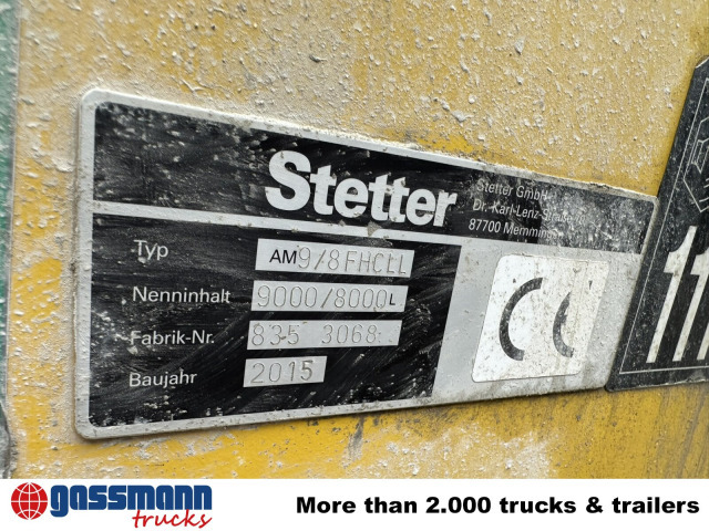 MAN TGS 32.400 8x4 BB, Stetter ca. 9m³ - Autobetoniere: foto 5 MAN TGS 32.400 8x4 BB, Stetter ca. 9m³ - Autobetoniere: foto 5