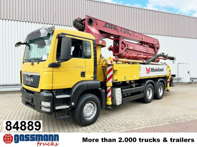 MAN TGS 33.440 6X4 BB, Betonpumpe CIFA K31L XZ, 31m - Pompë betoni: foto 1 MAN TGS 33.440 6X4 BB, Betonpumpe CIFA K31L XZ, 31m - Pompë betoni: foto 1