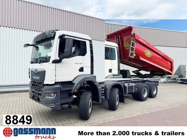 MAN TGS 35.480 8x8 BB CH, Meiller Stahlmulde 18m³ - Shkarkues: foto 1 MAN TGS 35.480 8x8 BB CH, Meiller Stahlmulde 18m³ - Shkarkues: foto 1