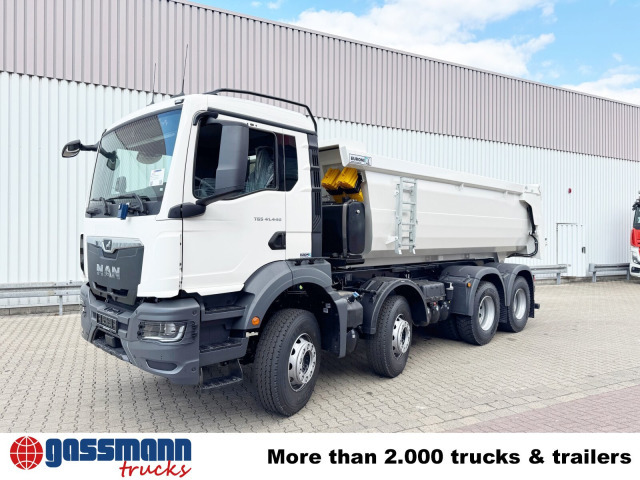 Kamion kabinë-shasi i ri MAN TGS 41.440/480 8x4 BB, Mulde ca. 16m³ mit: foto 8