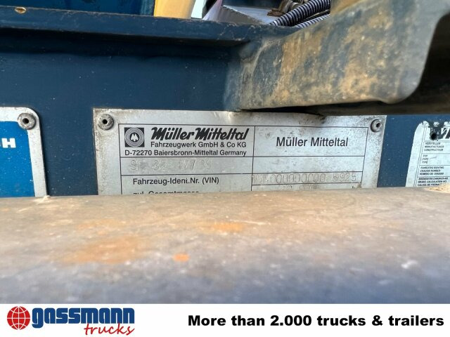 MÜLLER MITTELTAL SF 32 BM/BS mit LIEBHERR - Gjysmë rimorkio betoniere: foto 3 MÜLLER MITTELTAL SF 32 BM/BS mit LIEBHERR - Gjysmë rimorkio betoniere: foto 3