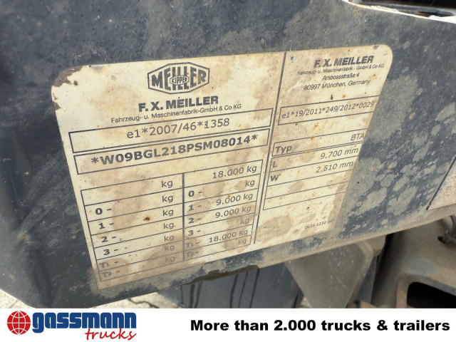 Meiller MG18-ZO 5.4 Abrollanhänger - Rimorkio roll-off/ Skip loader: foto 4 Meiller MG18-ZO 5.4 Abrollanhänger - Rimorkio roll-off/ Skip loader: foto 4