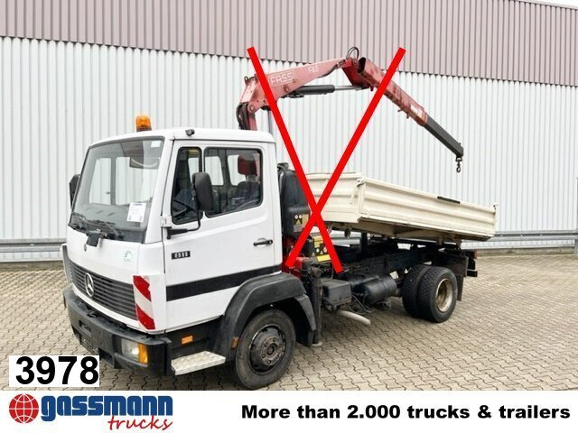 Mercedes-Benz 811 K 4x2 - Kamion vetëshkarkues: foto 1 Mercedes-Benz 811 K 4x2 - Kamion vetëshkarkues: foto 1