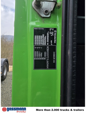 Mercedes-Benz Actros 2032 LA 4x4, Faun Variopress 310 ca. - Kamion mbeturinash: foto 5 Mercedes-Benz Actros 2032 LA 4x4, Faun Variopress 310 ca. - Kamion mbeturinash: foto 5