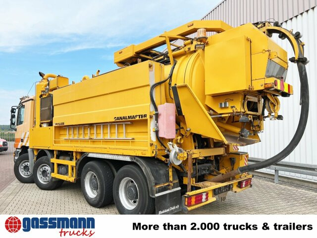 Mercedes-Benz Actros 3243 K 8x4/4, Müller Saug- und - Makinë fshirëse për rrugët: foto 2 Mercedes-Benz Actros 3243 K 8x4/4, Müller Saug- und - Makinë fshirëse për rrugët: foto 2