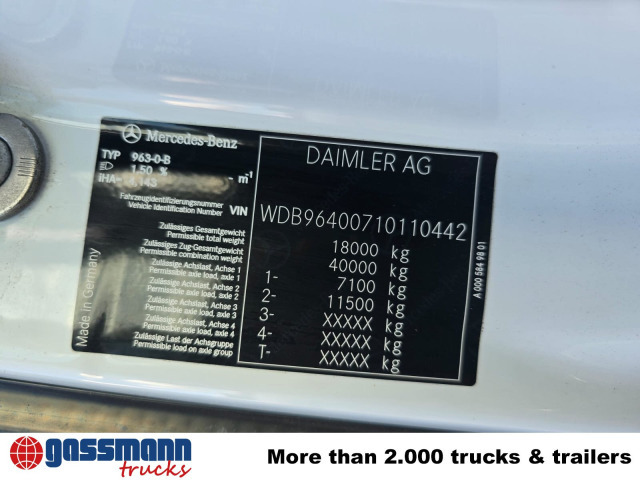 Mercedes-Benz Arocs 1827/30 A 4x4, mehrfach vorhanden! - Kamion kabinë-shasi: foto 4 Mercedes-Benz Arocs 1827/30 A 4x4, mehrfach vorhanden! - Kamion kabinë-shasi: foto 4