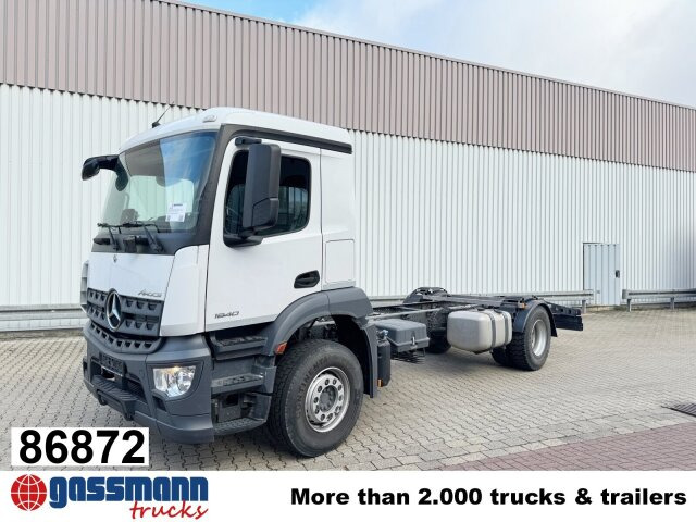 Mercedes-Benz Arocs 1840 L 4x2, MultimediaCockpit, Navi - Kamion kabinë-shasi: foto 1 Mercedes-Benz Arocs 1840 L 4x2, MultimediaCockpit, Navi - Kamion kabinë-shasi: foto 1