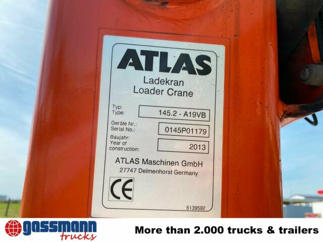 Mercedes-Benz Arocs 2545 L/6x2/4, Atlas Kran, 145.2-A19 VB, - Kamion me karroceri të hapur, Kamion me vinç: foto 2 Mercedes-Benz Arocs 2545 L/6x2/4, Atlas Kran, 145.2-A19 VB, - Kamion me karroceri të hapur, Kamion me vinç: foto 2