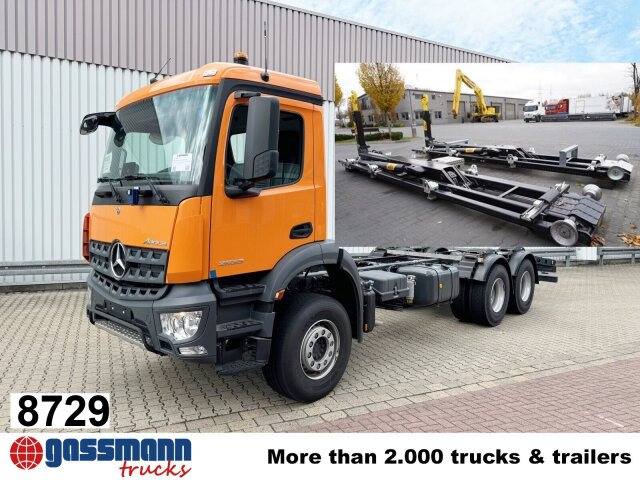 Mercedes-Benz Arocs 2633 6x4, 2x Nebenantrieb - Kamion kabinë-shasi: foto 1 Mercedes-Benz Arocs 2633 6x4, 2x Nebenantrieb - Kamion kabinë-shasi: foto 1