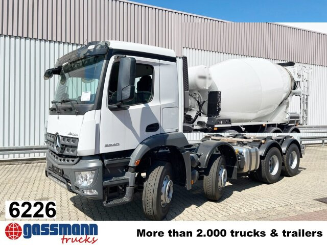 Mercedes-Benz Arocs 3240 8x4, 9/10m³ Mischer - Autobetoniere: foto 1 Mercedes-Benz Arocs 3240 8x4, 9/10m³ Mischer - Autobetoniere: foto 1
