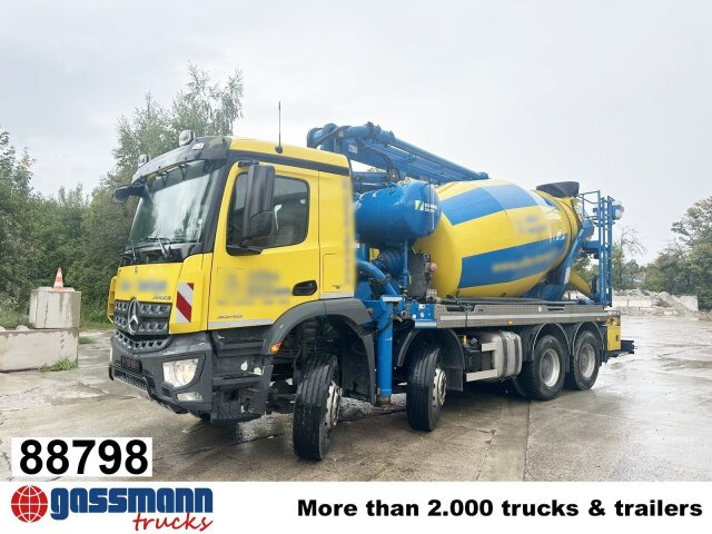 Mercedes-Benz Arocs 3246 B 8x4 Stetter Mischer 7m³, Pumpe 25m - Autobetoniere: foto 1 Mercedes-Benz Arocs 3246 B 8x4 Stetter Mischer 7m³, Pumpe 25m - Autobetoniere: foto 1