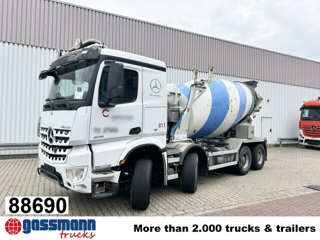 Mercedes-Benz Arocs 3251 8x4/4, Betonmischer Liebherr ca. 9m³ - Autobetoniere: foto 1 Mercedes-Benz Arocs 3251 8x4/4, Betonmischer Liebherr ca. 9m³ - Autobetoniere: foto 1