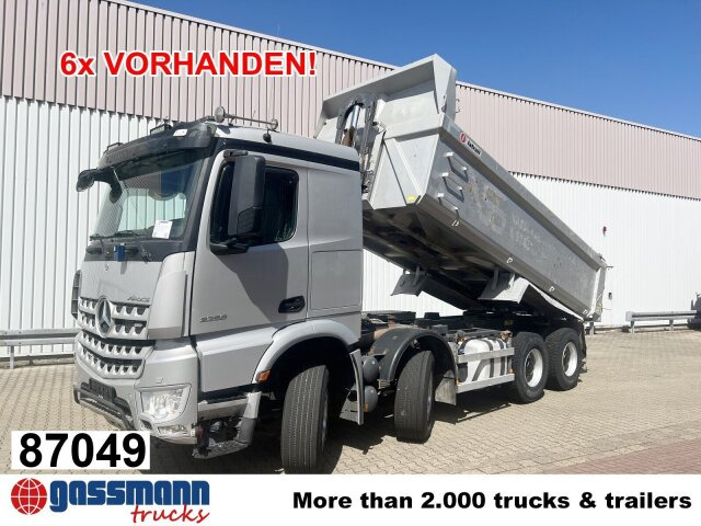Mercedes-Benz Arocs 3251 LK 8x4/4, Retarder, Stahlmulde ca. - Shkarkues: foto 1 Mercedes-Benz Arocs 3251 LK 8x4/4, Retarder, Stahlmulde ca. - Shkarkues: foto 1