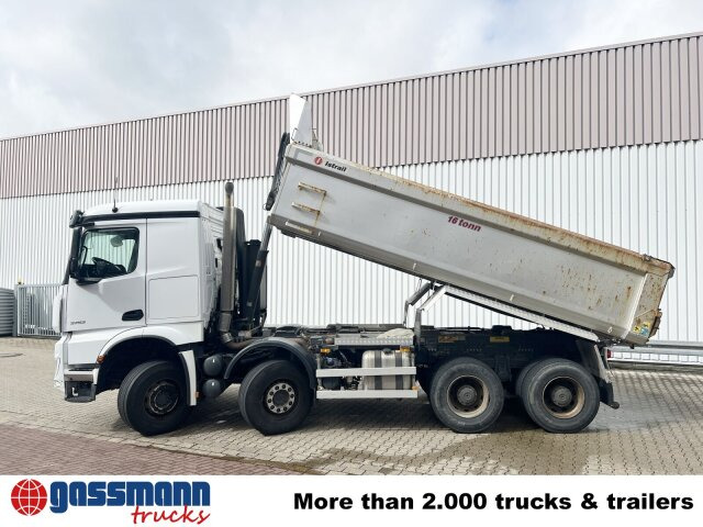 Shkarkues Mercedes-Benz Arocs 3253 K 8x4/4, Retarder, Stahlmulde ca.: foto 12