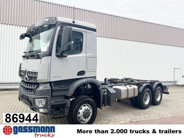 Mercedes-Benz Arocs 3340/46 A 6x6, Grounder - Kamion kabinë-shasi: foto 1 Mercedes-Benz Arocs 3340/46 A 6x6, Grounder - Kamion kabinë-shasi: foto 1