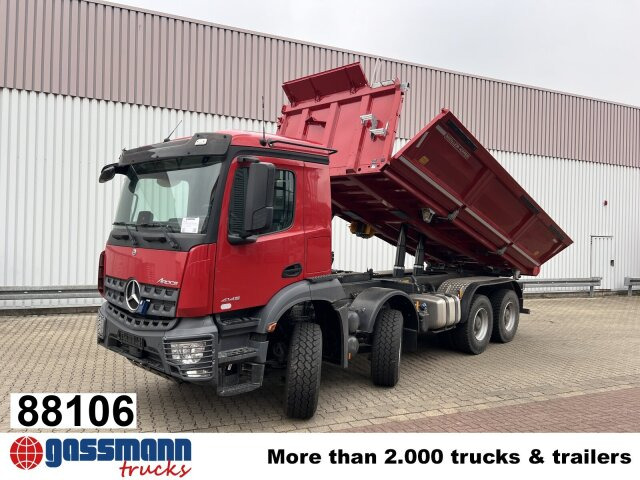 Mercedes-Benz Arocs 4146 K 8x4/4, Grounder, Multimedia - Kamion vetëshkarkues: foto 1 Mercedes-Benz Arocs 4146 K 8x4/4, Grounder, Multimedia - Kamion vetëshkarkues: foto 1