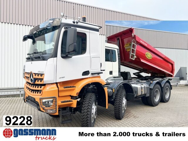 Mercedes-Benz Arocs 4151 AK 8x8/4, Grounder, Meiller - Shkarkues: foto 1 Mercedes-Benz Arocs 4151 AK 8x8/4, Grounder, Meiller - Shkarkues: foto 1