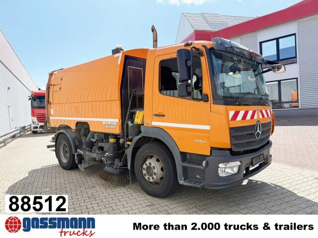 Mercedes-Benz Atego 1524 LKO 4x2, Kehrmaschine FAUN Viajet 6RH - Makinë fshirëse për rrugët: foto 1 Mercedes-Benz Atego 1524 LKO 4x2, Kehrmaschine FAUN Viajet 6RH - Makinë fshirëse për rrugët: foto 1