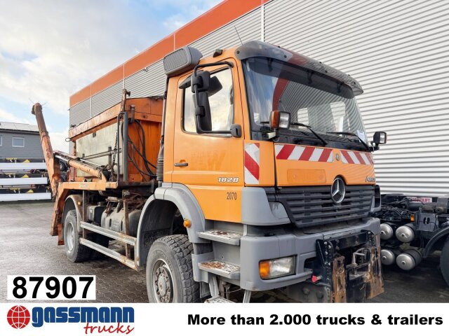 Mercedes-Benz Atego 1828 4x4, Tele-Absetzer, - Fadromë ngarkuese: foto 1 Mercedes-Benz Atego 1828 4x4, Tele-Absetzer, - Fadromë ngarkuese: foto 1