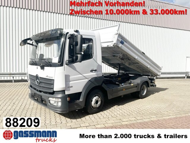Mercedes-Benz Atego 818 K 4x2, 2x AHK, Meiller-Kipper, - Kamion vetëshkarkues: foto 1 Mercedes-Benz Atego 818 K 4x2, 2x AHK, Meiller-Kipper, - Kamion vetëshkarkues: foto 1