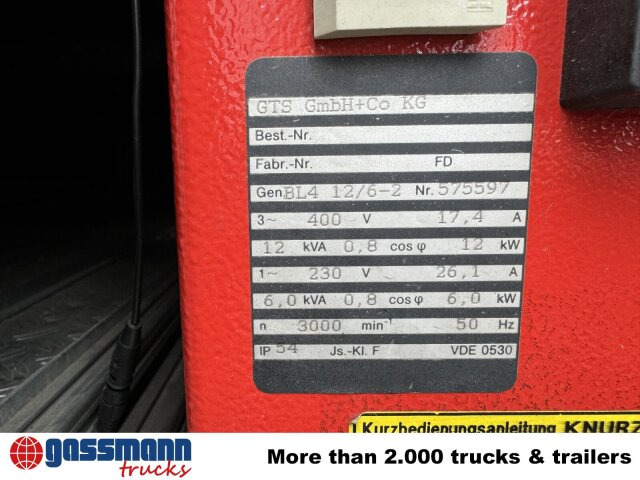 Mercedes-Benz Atego 925 4x4, Seilwinde, Einzelbereifung, - Zjarrfikëse: foto 5 Mercedes-Benz Atego 925 4x4, Seilwinde, Einzelbereifung, - Zjarrfikëse: foto 5