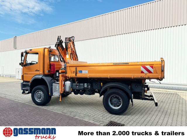 Mercedes-Benz Axor 1833 AK 4x4, Winterdienstausstattung, Kran - Kamion vetëshkarkues, Kamion me vinç: foto 2 Mercedes-Benz Axor 1833 AK 4x4, Winterdienstausstattung, Kran - Kamion vetëshkarkues, Kamion me vinç: foto 2