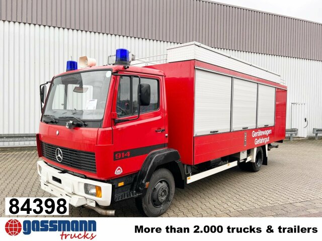Mercedes-Benz LK 914 4x2, Gerätewagen für Gefahrgut, - Zjarrfikëse: foto 1 Mercedes-Benz LK 914 4x2, Gerätewagen für Gefahrgut, - Zjarrfikëse: foto 1