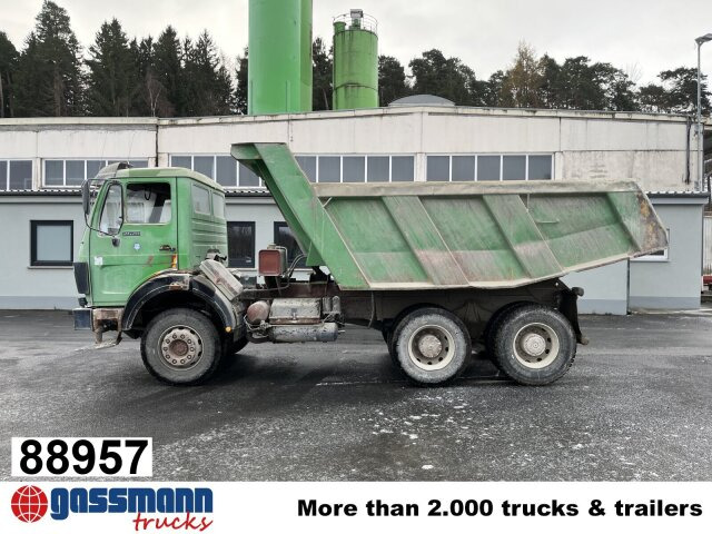 Mercedes-Benz NG 2628 K 6x4, V8, MEILLER Stahlmulde ca. 10³ - Shkarkues: foto 1 Mercedes-Benz NG 2628 K 6x4, V8, MEILLER Stahlmulde ca. 10³ - Shkarkues: foto 1