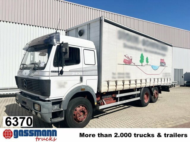 Mercedes-Benz SK 2435 L 6x2, V8 - Kamion me karroceri të hapur: foto 1 Mercedes-Benz SK 2435 L 6x2, V8 - Kamion me karroceri të hapur: foto 1