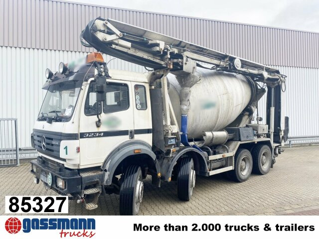 Mercedes-Benz SK II 3234 B 8x4/4, LT Betonmischer, - Autobetoniere: foto 1 Mercedes-Benz SK II 3234 B 8x4/4, LT Betonmischer, - Autobetoniere: foto 1