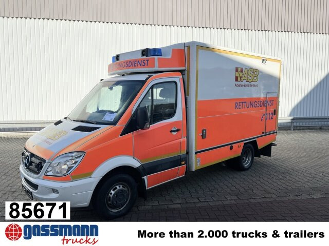 Mercedes-Benz Sprinter 516 CDI 4x2, Rettungswagen, Retarder - Furgon: foto 1 Mercedes-Benz Sprinter 516 CDI 4x2, Rettungswagen, Retarder - Furgon: foto 1